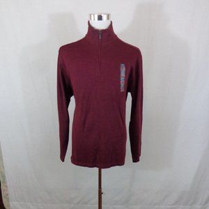 Joseph Abboud quarter zip mens shirt xl NWT